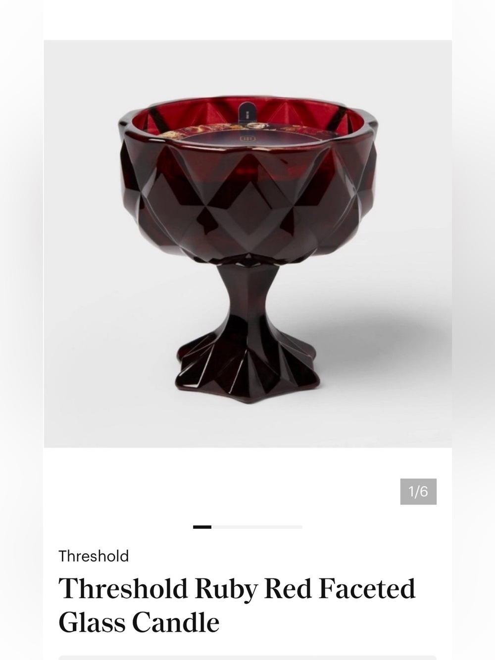 Bundle- 2 Threshold Faceted Candles and 1 threshold leaf platter